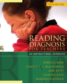 Image for Reading Diagnosis for Teachers : An Instructional Approach