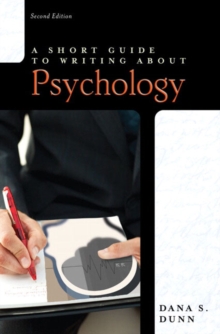 Image for A short guide to writing about psychology