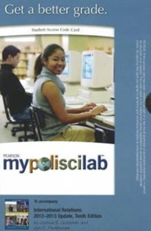 Image for MyPoliSciLab Without Pearson Etext - Standalone Access Card - For International Relations : 2012-2013 Update
