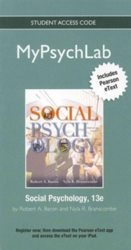 Image for NEW MyPsychLab with Pearson Etext - Standalone Access Card - for Social Psychology