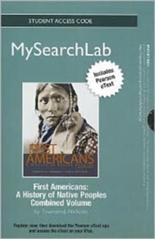 Image for MySearchLab with Pearson Etext - Standalone Access Card - for First Americans