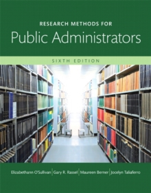 Image for Research methods for public administrators