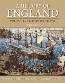 Image for History of England, Volume 1, A (Prehistory to 1714)