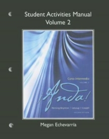 Image for Student Activities Manual for !Anda! Curso intermedio, Volume 2