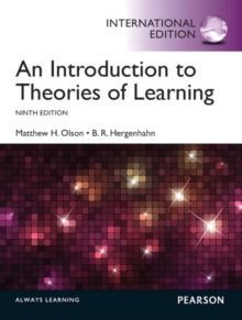 Image for An Introduction to the Theories of Learning