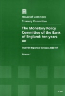 Image for The Monetary Policy Committee of the Bank of England: Ten Years on