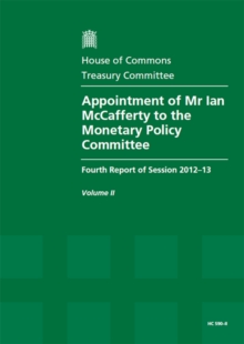 Image for Appointment of Mr Ian McCafferty to the Monetary Policy Committee
