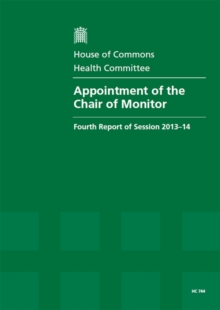 Image for Appointment of the Chair of Monitor