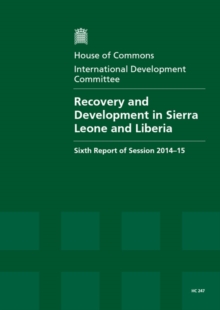 Image for Recovery and development in Sierra Leone and Liberia