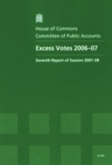 Image for Excess votes 2006-07