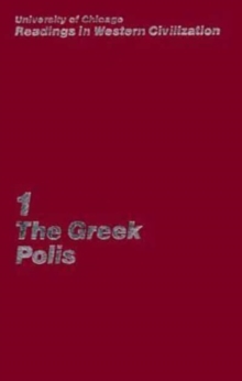 Image for University of Chicago Readings in Western Civilization, Volume 1 : The Greek Polis