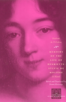 Image for Memoirs of the life of Henriette-Sylvie de Moliáere  : a novel