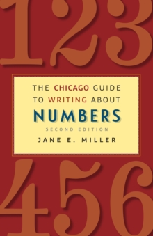Image for The Chicago guide to writing about numbers