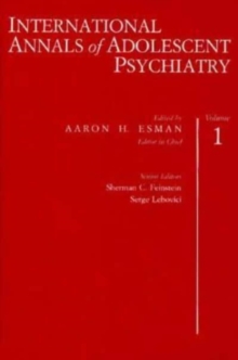 Image for International Annals of Adolescent Psychiatry, Volume 1