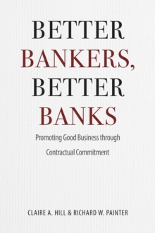 Image for Better Bankers, Better Banks