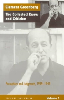 Image for The Collected Essays and Criticism, Volume 1