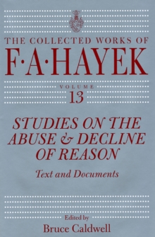 Image for Studies on the Abuse and Decline of Reason