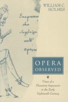 Image for Opera Observed