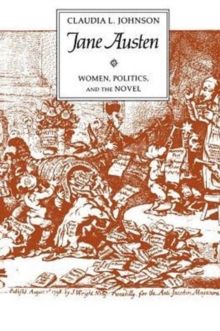Image for Jane Austen  : women, politics and the novel