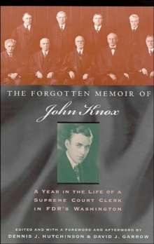 Forgotten Memoir of John Knox