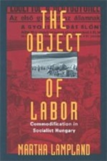 Image for The Object of Labor