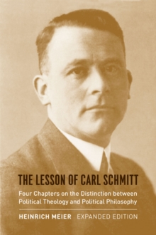 Image for The Lesson of Carl Schmitt