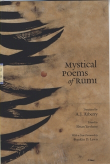 Image for Mystical poems of Rumi