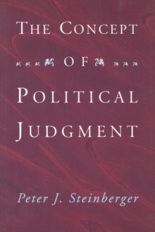Concept of Political Judgment