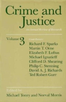 Image for Crime and Justice, Volume 3