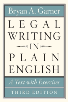 Image for Legal Writing in Plain English, Third Edition