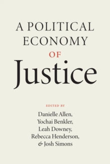 Image for Political Economy of Justice