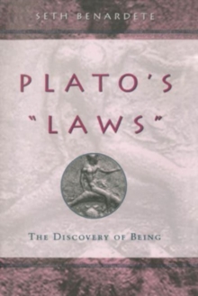 Image for Plato's "laws"  : the discovery of being