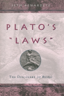 Image for Plato's "Laws": The Discovery of Being