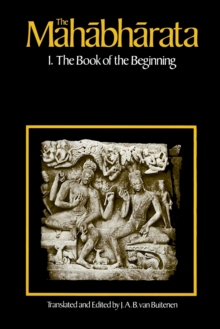 Image for The Mahåabhåarata1: The book of the beginning