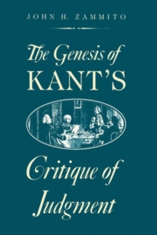 Genesis of Kant's Critique of Judgment