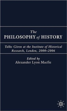 Philosophy of History