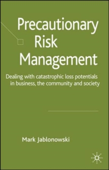 Image for Precautionary Risk Management