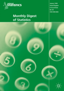 Image for Monthly Digest of Statistics Vol 745, January 2008
