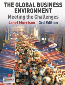 Image for The global business environment  : meeting the challenges