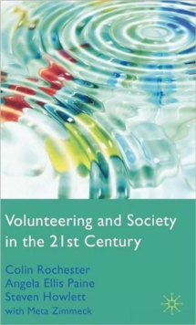 Image for Volunteering and society in the 21st century