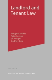 Image for Landlord and tenant law.