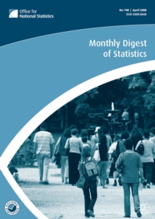 Image for Monthly Digest of Statistics Vol 752, August 2008