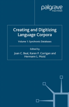 Image for Creating and digitizing language corpora