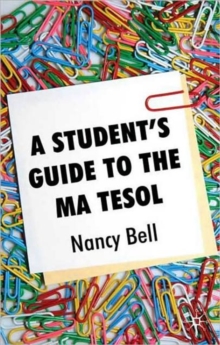 Image for A student's guide to the MA TESOL
