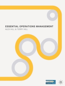 Image for Essential operations management