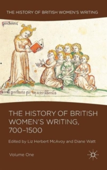 Image for The History of British Women's Writing, 700-1500