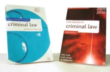 Image for Criminal Law and Core Statutes Value Pack