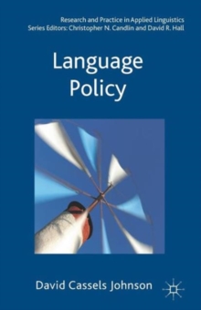 Language Policy - Johnson, D. - 9780230251700 - Books in English ...
