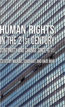 Image for Human rights in the 21st century  : continuity and change since 9/11