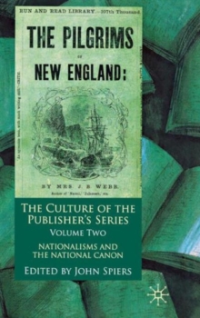 Image for The culture of the publisher's seriesVolume 2,: Nationalism and the national canon